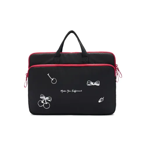 MYD Полиамид Ноутбук Сумка Стандартная Унисекс Черный