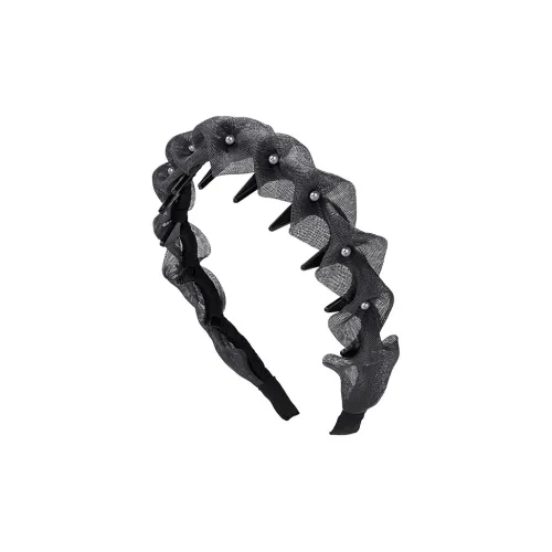 ROYALSASA Шелковый шифон Ободки для волос Женские