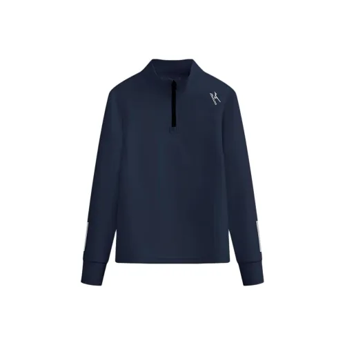 Mizuno Темно-синие Kids T-рубашки