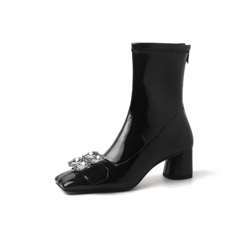 AIQINISHA Ботильоны 5,5 см Женские