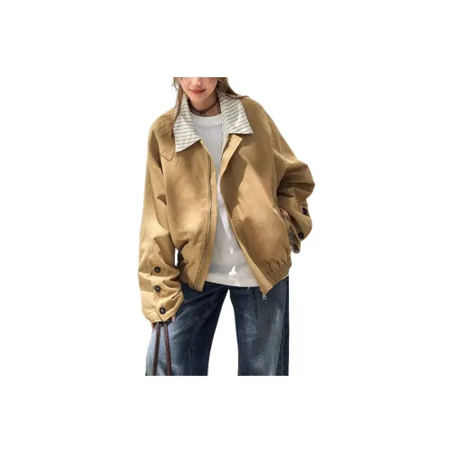 YICHEN Хаки Женские Куртки