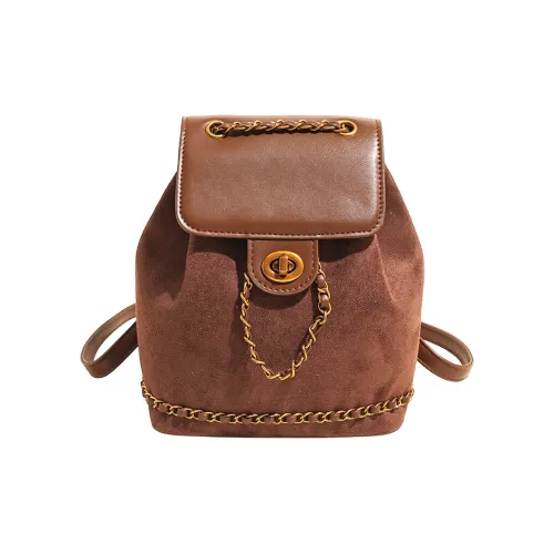 WRELS ПУ (полиуретан) Рюкзак Стандартный Женский Кофейный Коричневый Черный Хаки