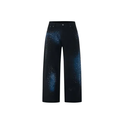 NRXX Galaxy Black Unisex Jeans