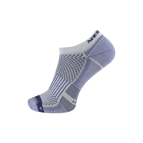 MERRELL Серый Синий 1 упаковка Унисекс No Show Носки