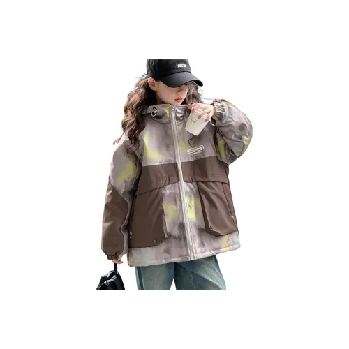 TLIT Хлопковый пуховик Tie Dye для подростков