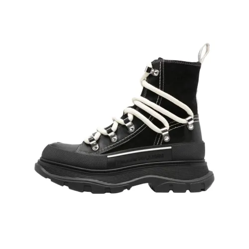 Alexander McQueen Короткий Мартин Ботинок 5 см Женский Черный