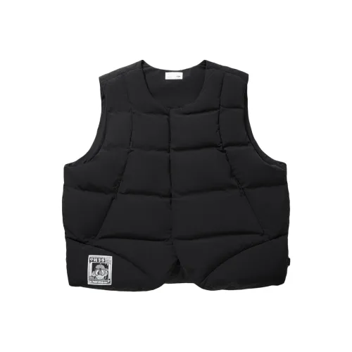 Мужской пуховый жилет с черной подкладкой