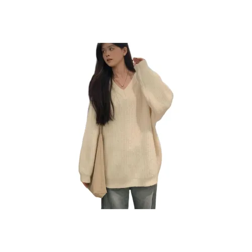 HAPG Экрю Женская Трикотажная Одежда