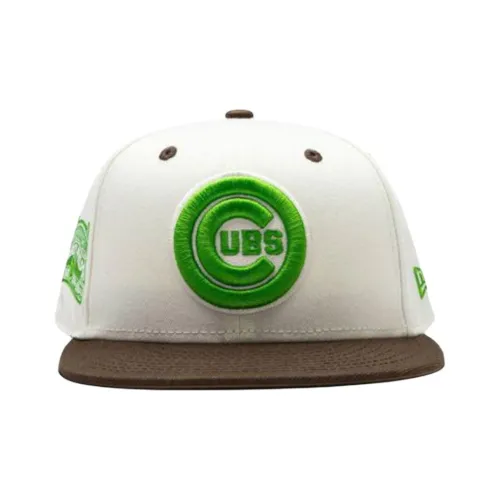 New Era Полиэстер Кепки Женские Белый Зеленый