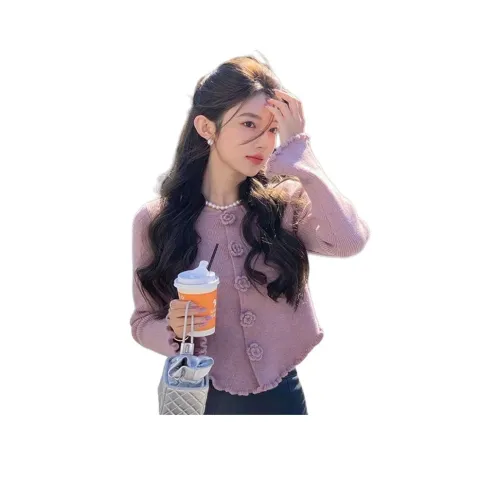 HAPG Фиолетовый Женский Трикотаж