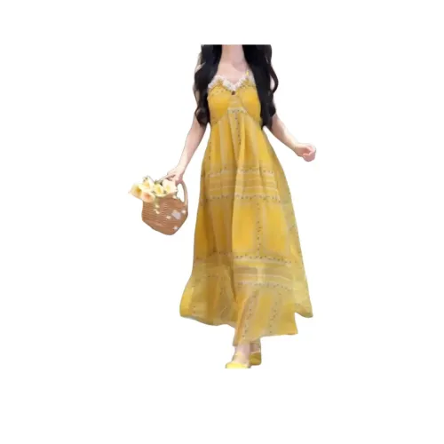 GOSO Желтые Женские Слиплатья