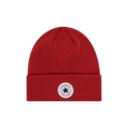 Конверс Акриловые Шапки-бини Унисекс Красный