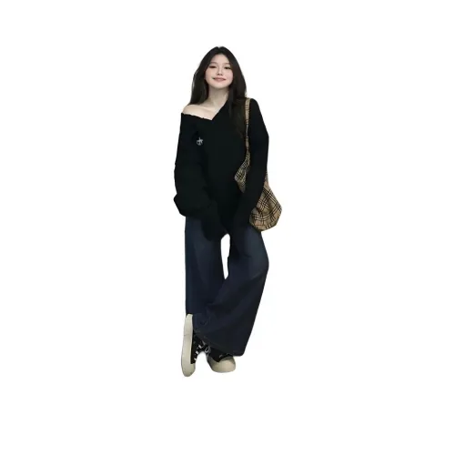 HAPG Черный Женский Трикотаж