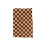 Бежево-коричневая клетка