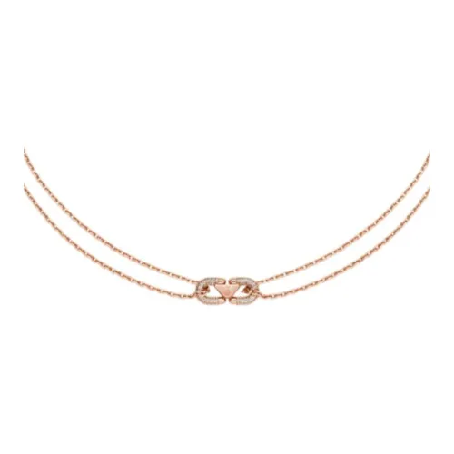 EMPORIO ARMANI Ожерелья из нержавеющей стали женские золотые