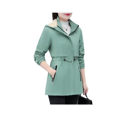 EMINU Женская тренч-куртка