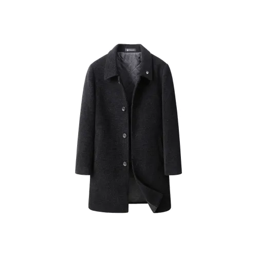 Maserati Черное Мужское Пальто