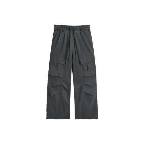 VEIDOORN Серые Унисекс Карго Брюки