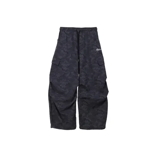 FLIM Черный Серый Женские Повседневные Штаны