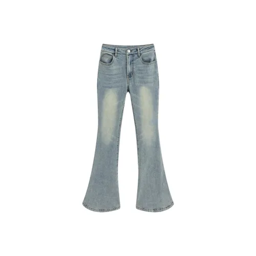 MARC MOORE Винтажные синие женские джинсы