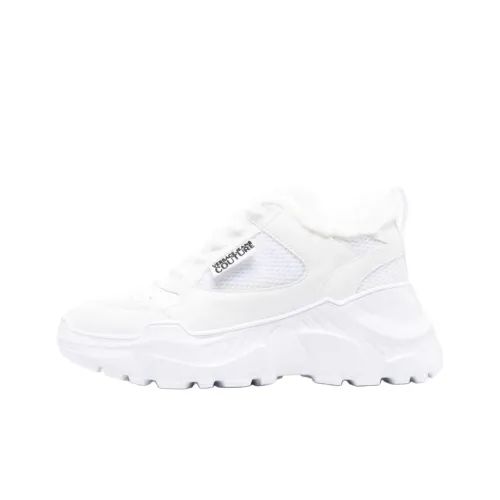 VERSACE JEANS MID Топ Повседневная обувь Женская Белая