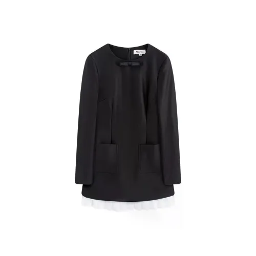 Marc Moore Длинное платье с длинными рукавами женское