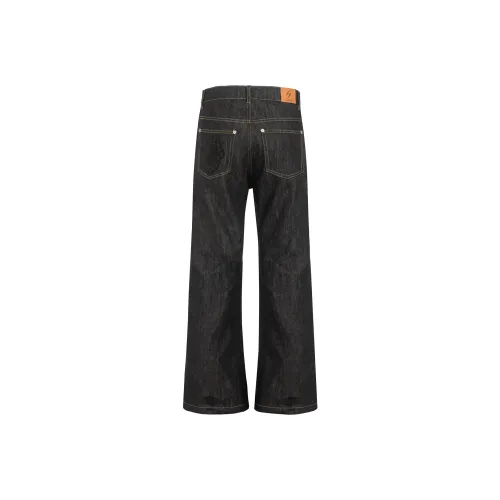 Gangurru Мужские Черные Джинсы