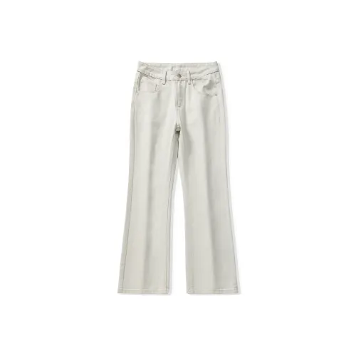 98SQUID Ecru Unisex Jeans