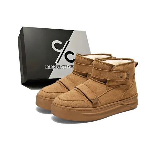 Colorful Creations Термический Увеличивающий Высоту Устойчивый к Износу Противоскользящий Короткий Снегобут Мужской