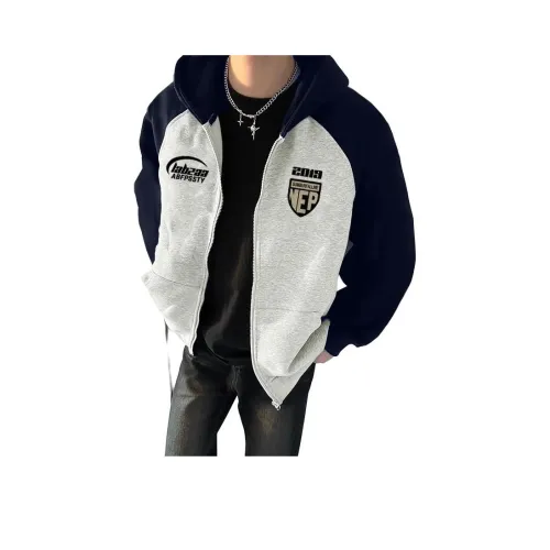 BONAS Темно-синий и Серый Мужской Бейсбольный Джерси