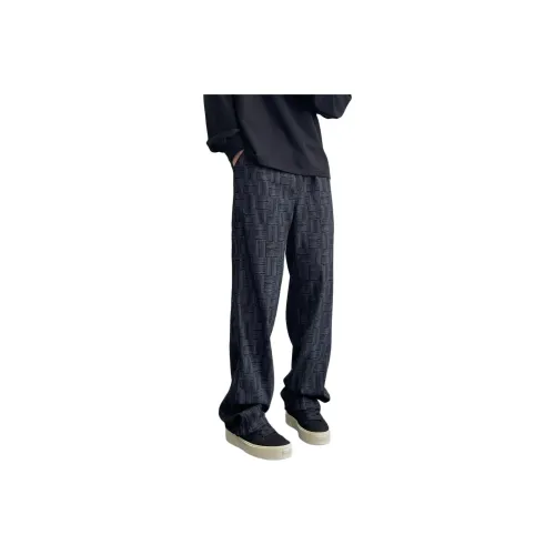 PODGORNOI Мужские повседневные черные штаны