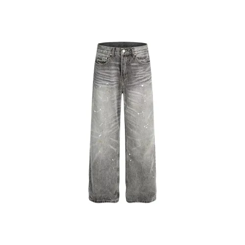 THINGYLAB Gray Men's Jeans THINGYLAB Серый Мужские Джинсы