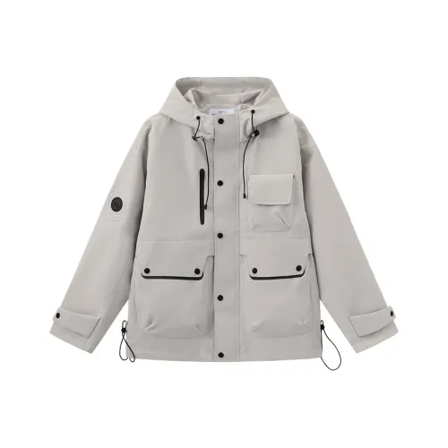 Warrior 1927 Пальто Куртка Унисекс Белый