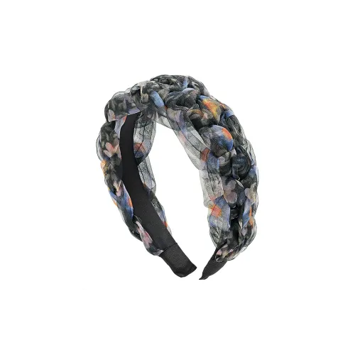 ROYALSASA Шелковый шифон Ободки для волос Женские