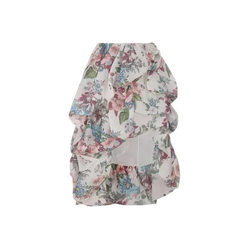 Zimmermann Повседневный Длинный Юбка Женские Многоцветный