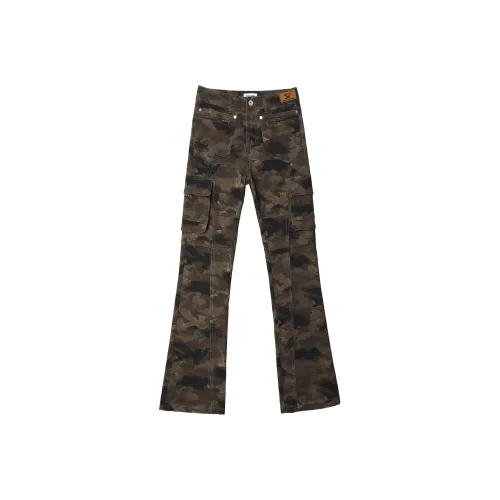 SAME FLOW Камуфляж [Базовый] Унисекс Джинсы