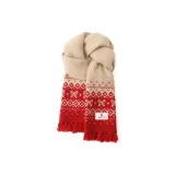 Бежево-красный