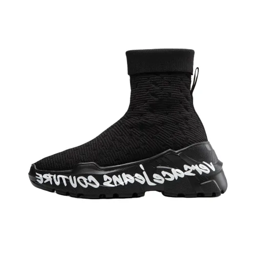 VERSACE JEANS Speedtrack High Топ Повседневная обувь Женская Черная