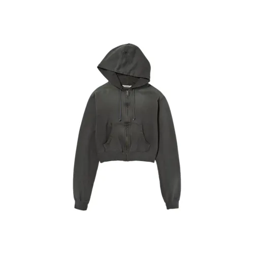 Auralee FW25 PRODUCT Окрашенный Pima Светлый Sweat ZIP PARKA Свитшот Женские