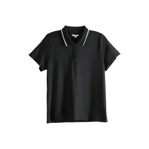 Malbon Golf Мужская черная поло