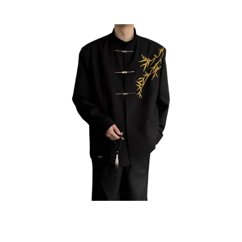 XUBAIHUO Китайский стиль Пальто Унисекс