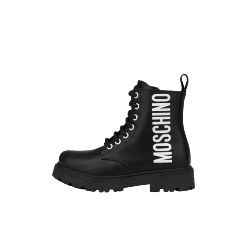 MOSCHINO Детские кожаные сапоги Kids