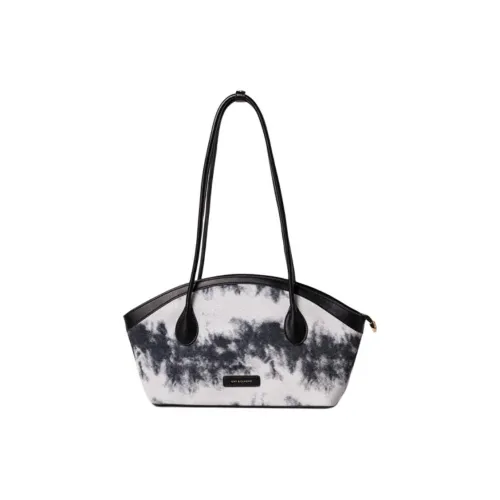 OMI Сумка через плечо из синтетической кожи женская темно-серый абрикосовый белый