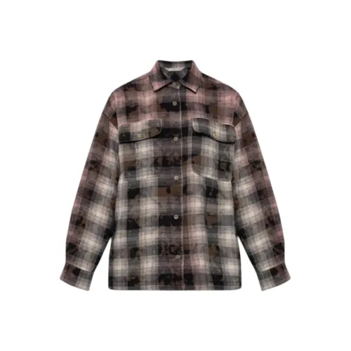 PALM ANGELS Коричневые Женские Рубашки