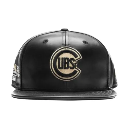 New Era Кожа Кепки Унисекс Черный