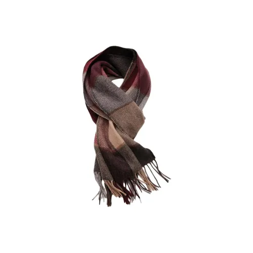 H YXIANG Шарфы из трикотажа из шерсти для мужчин