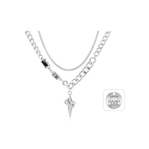 The Simpsons Титановые стальные ожерелья унисекс