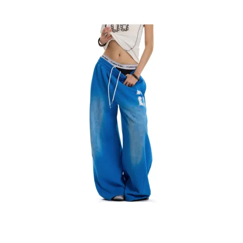 FLIM Blue Women's Casual Pants FLIM Синий Женские Повседневные Брюки