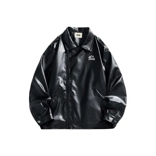 Jeep Унисекс Кожаные куртки