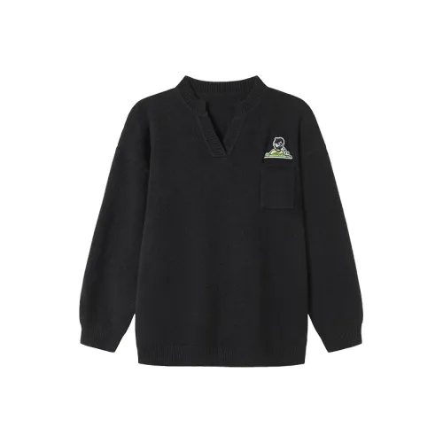 WAYNEXZAVIER Черные Мужские Свитера